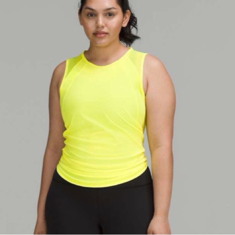 Lululemon Sculpt Tank Top

Electric lemon